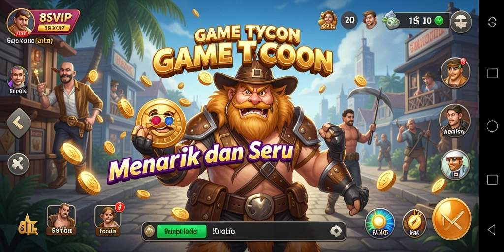 Tampilan gameplay yang menarik dan penuh tantangan di 8SVIP.