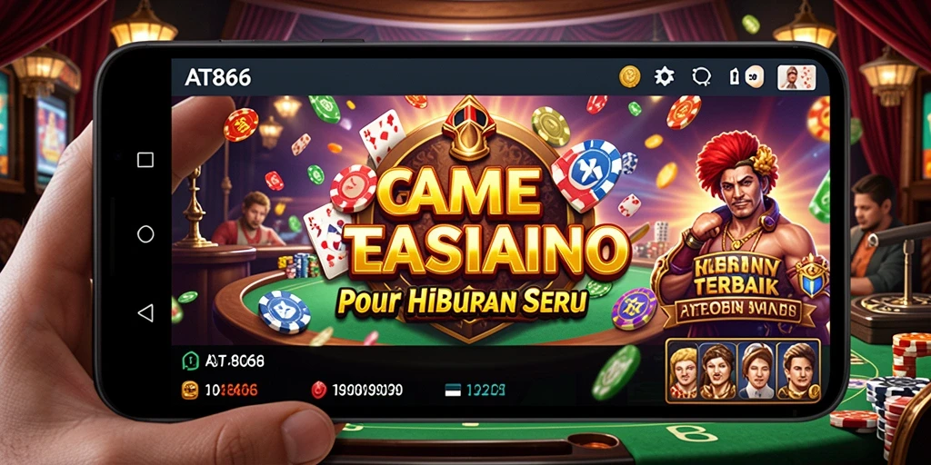 Screenshot utama AT866 menampilkan gameplay kasino yang menarik dan mendebarkan.