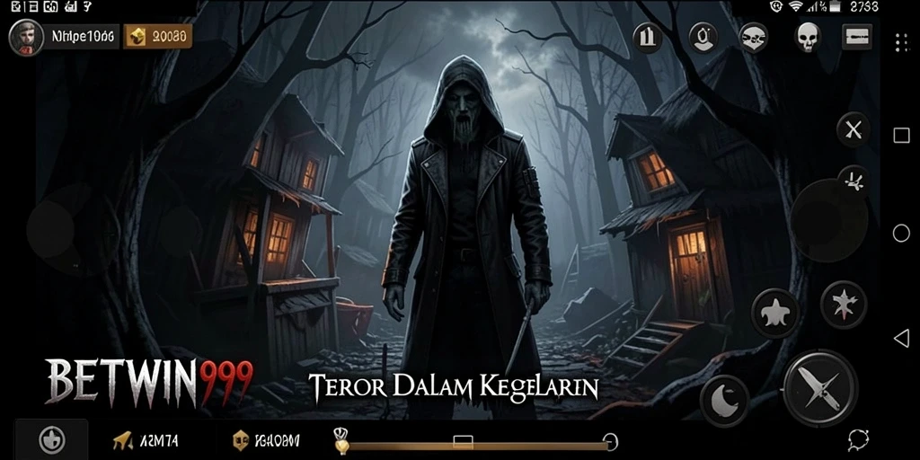 Gambar layar BETWIN999 menampilkan momen seram yang mendebarkan.