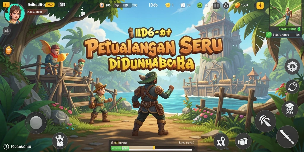 Tampilan menakjubkan dari gameplay Open World ID66.