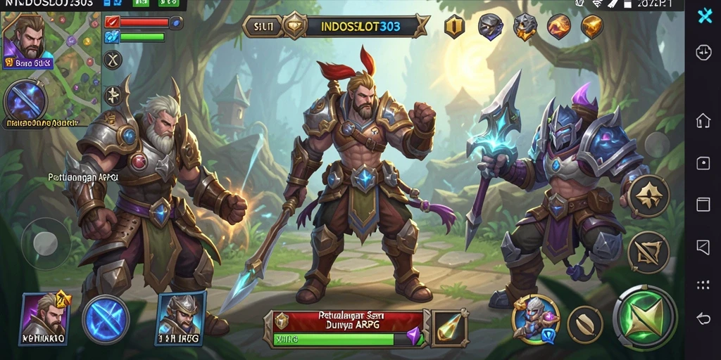 Gameplay ARPG seru di INDOSLOT303 dengan grafis menakjubkan.