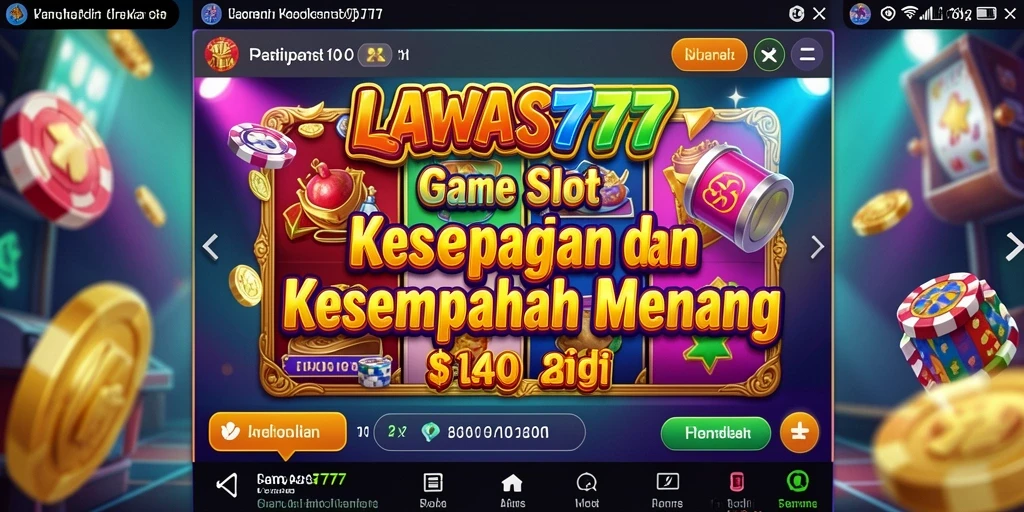 Tampilan gameplay menarik dari LAWAS777 dengan slot yang menghibur.