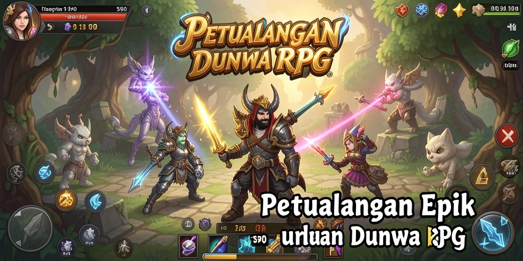 Tangkapan layar permainan S80 yang menunjukkan aksi RPG yang seru.