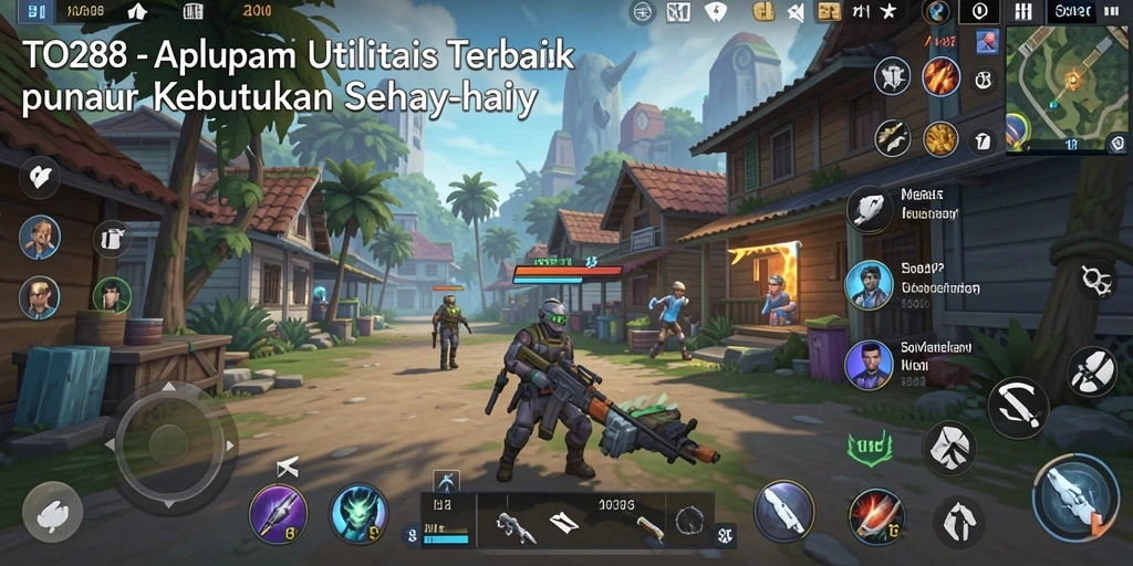 Tampilan antarmuka pengguna TO288 yang intuitif dan sederhana.